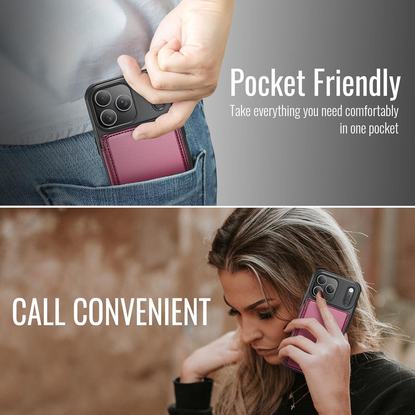 Sophisticated iPhone 17 Pro Wallet Case™