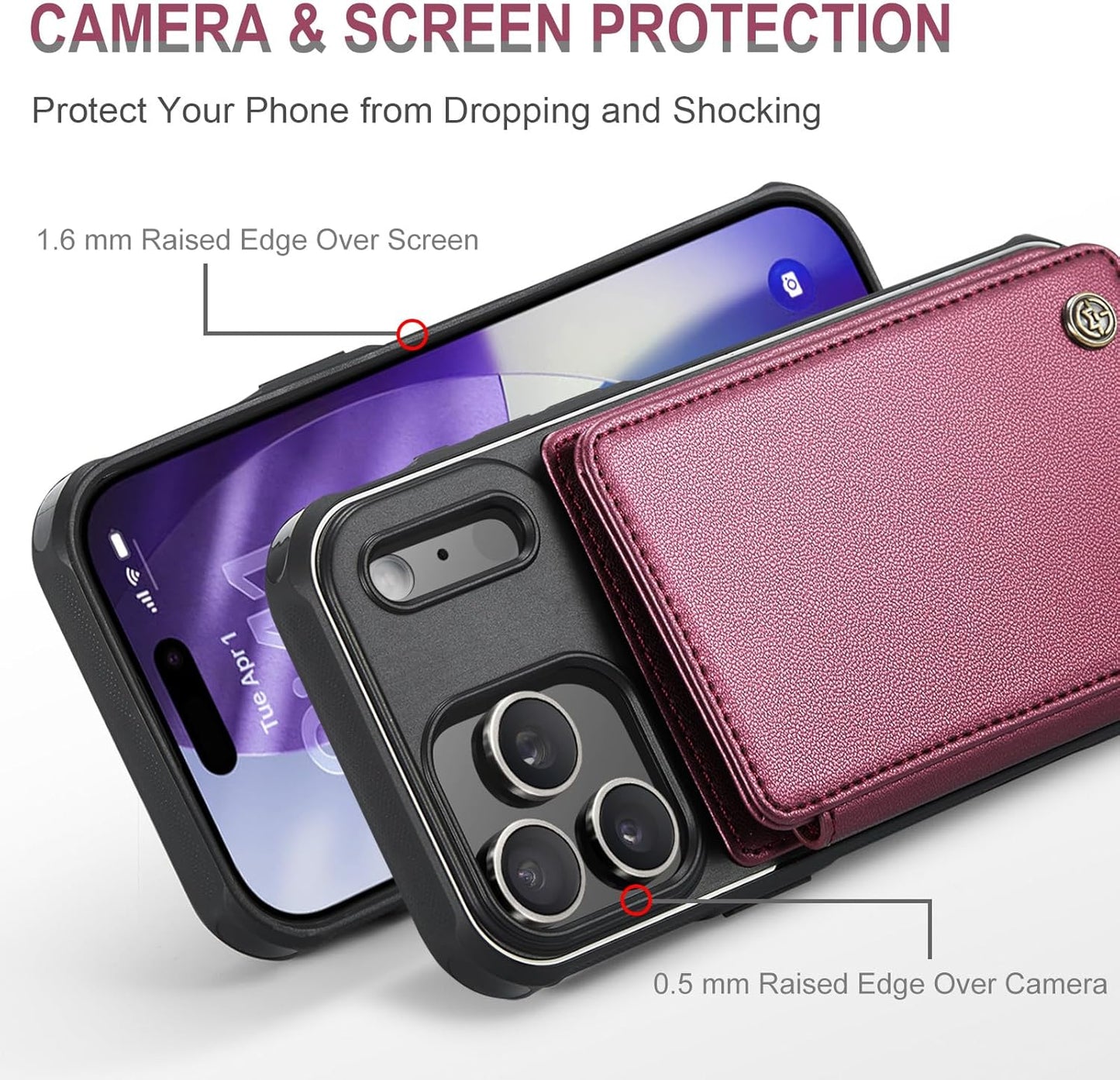 Sophisticated iPhone 17 Pro Wallet Case™