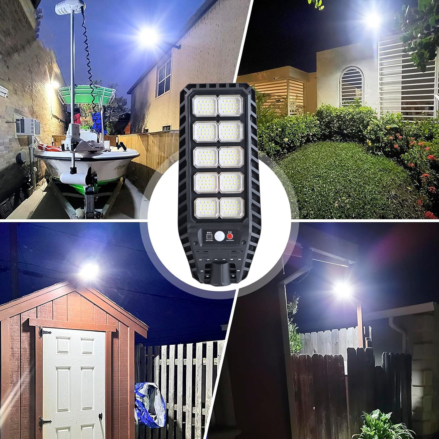 High-powered Solar Led Street Light With Motion Sensor  Remote Control